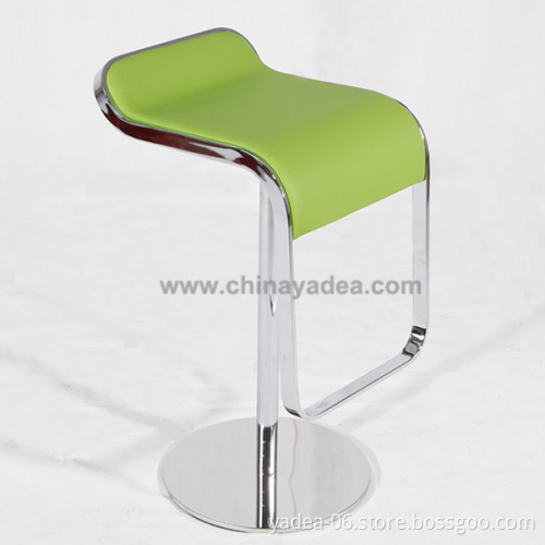 White Black Green leather LEM Piston Lifting bar stool chairs